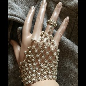 RARE bracelet (see necklace!!) artisan made wedding